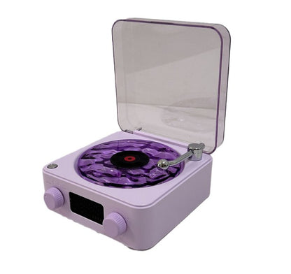 Mini Retro Bluetooth Uyku Hoparlörü – Gürültü & RGB