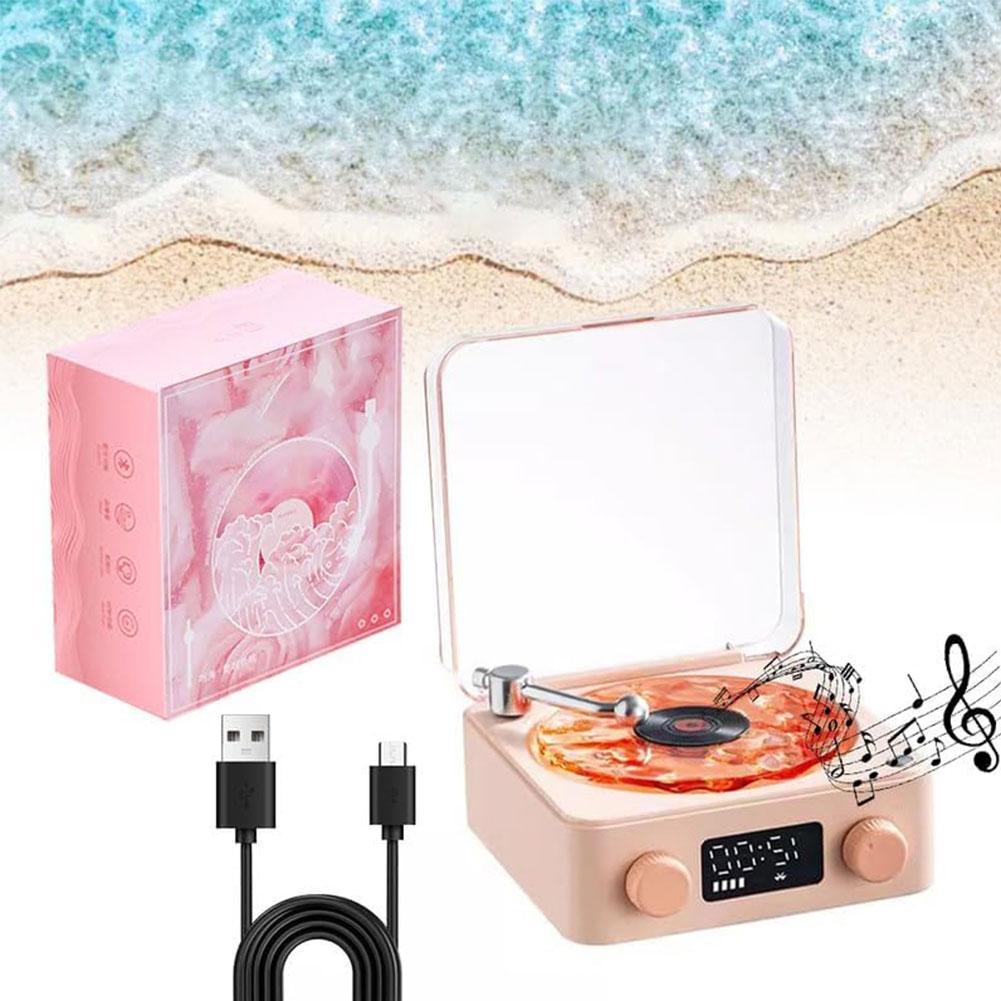 Mini Retro Bluetooth Uyku Hoparlörü – Gürültü & RGB